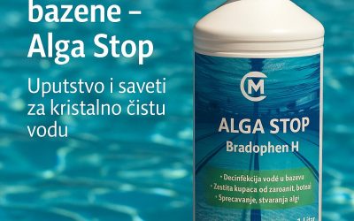 🌿 Algicid za bazene – Alga Stop: Uputstvo za čistu vodu, bez algi i bez stresa