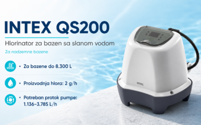 Intex hlorinator QS200 – za koje bazene je namenjen i kada je dobar izbor?