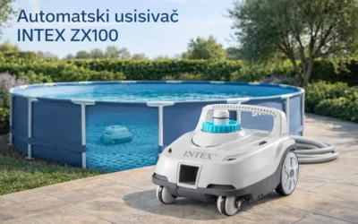 Intex ZX100 automatski usisivač za bazen – jači model za redovno čišćenje dna